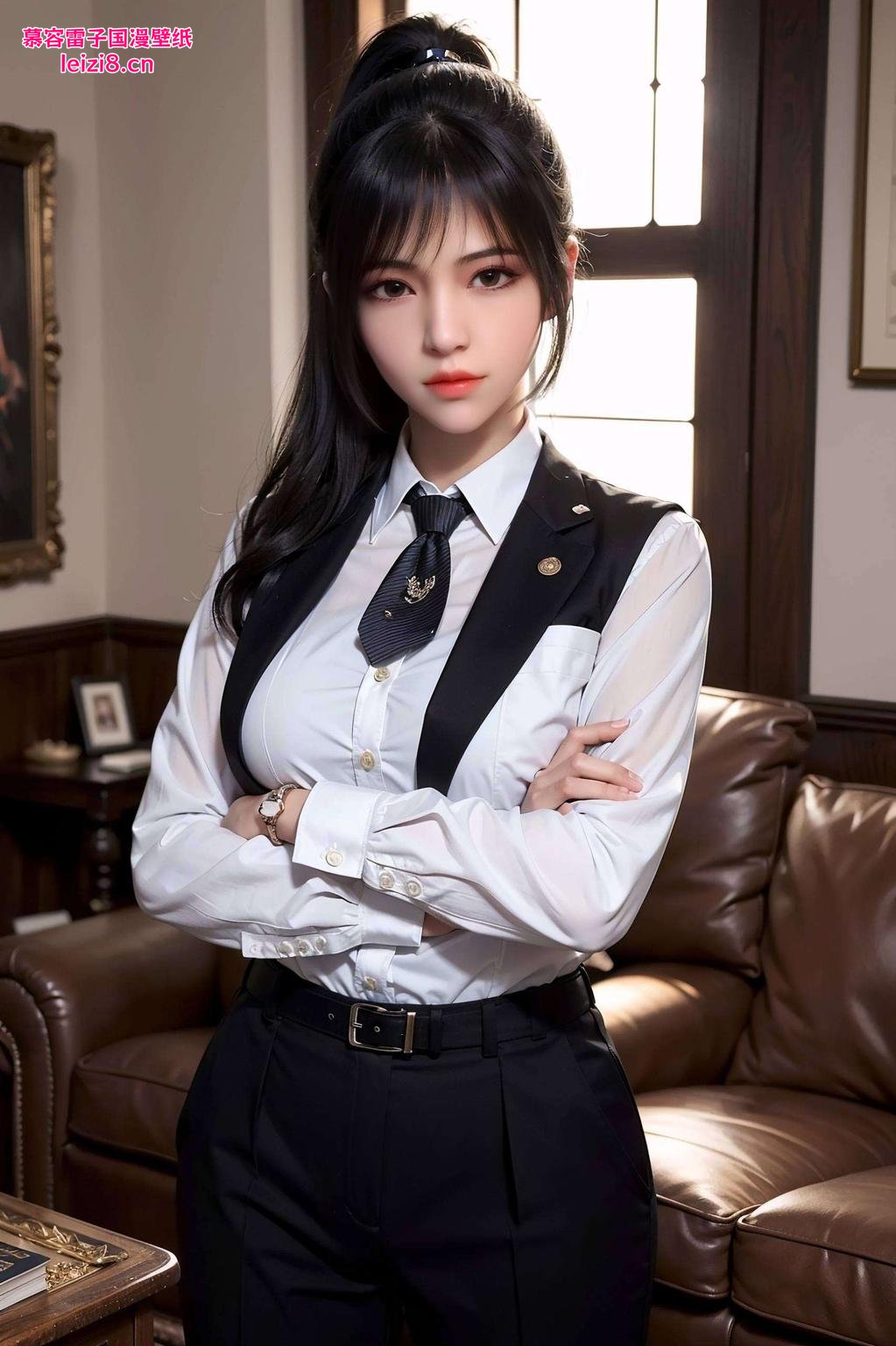 清新绿意绿色像素苹果壁纸