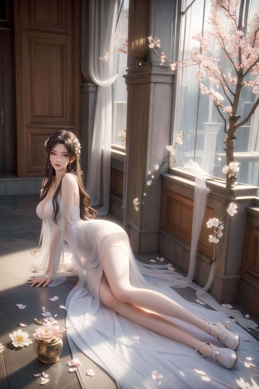 荒清漪电脑高清壁纸色彩鲜活护眼