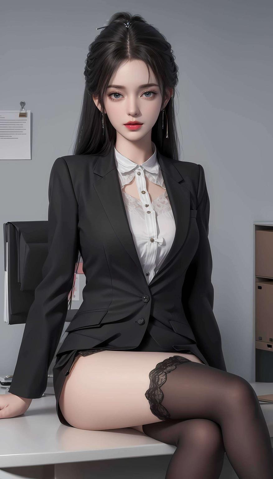 清漪翩翩一键锁屏尽显风采