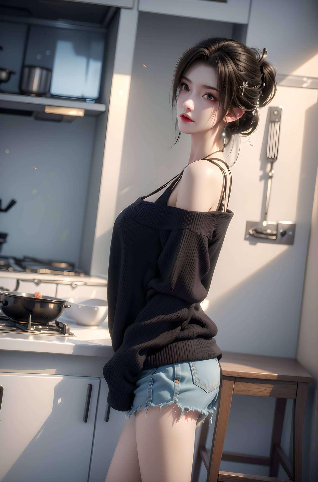 流畅动画国漫女神动态壁纸清漪