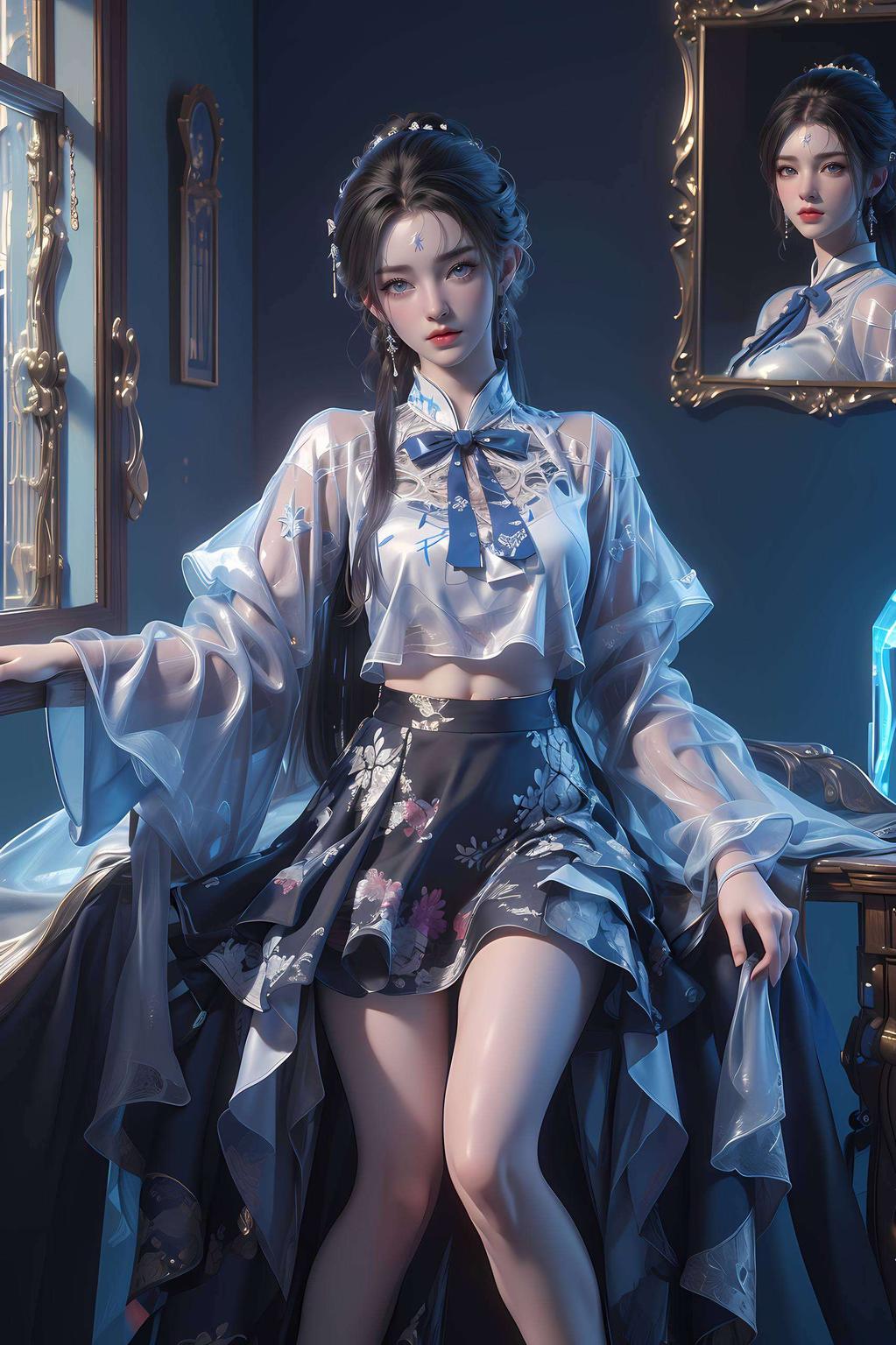 清漪高冷冷艳气质