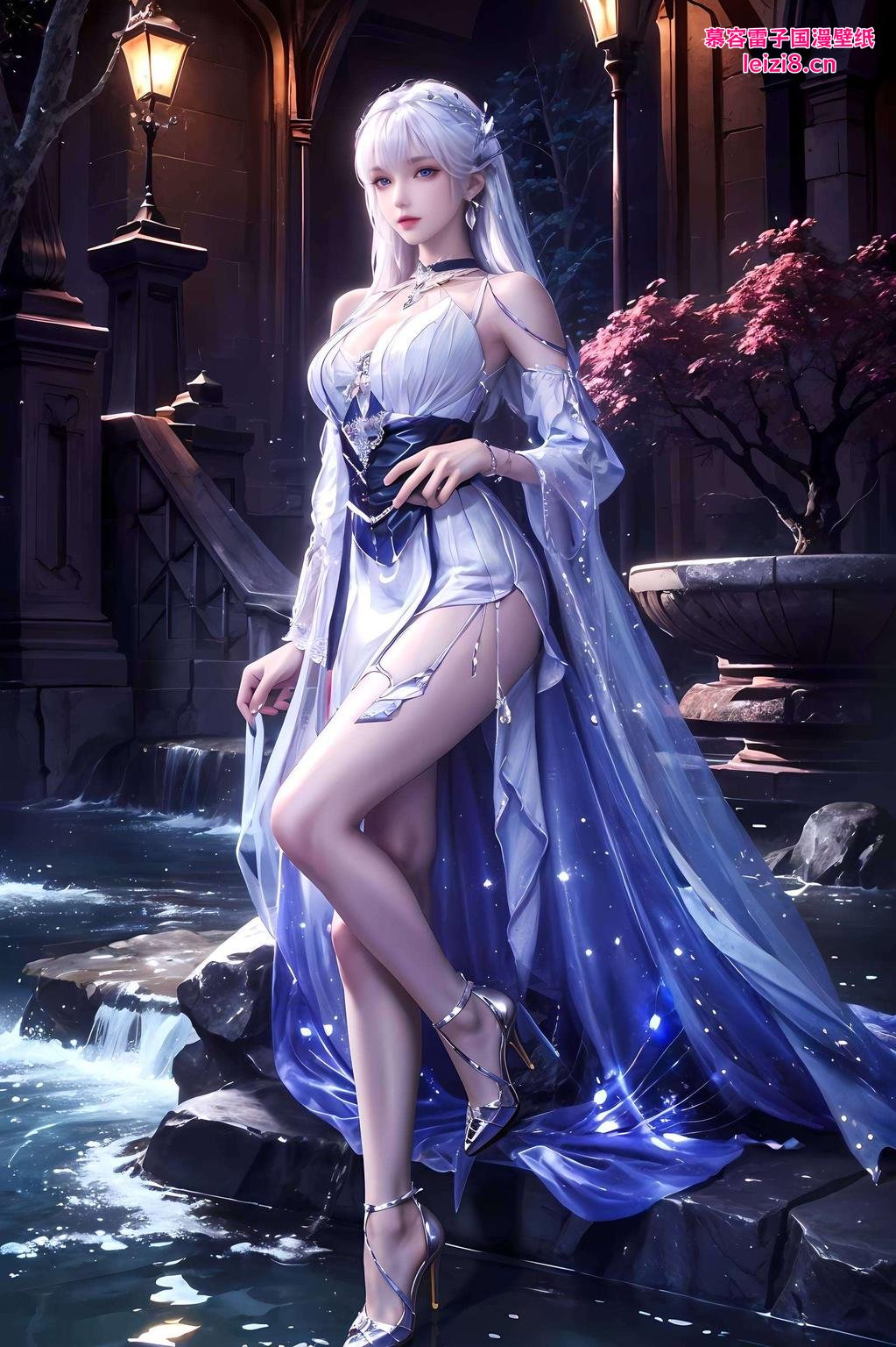 她那优雅的背影让你的电脑桌面瞬间提升格调！