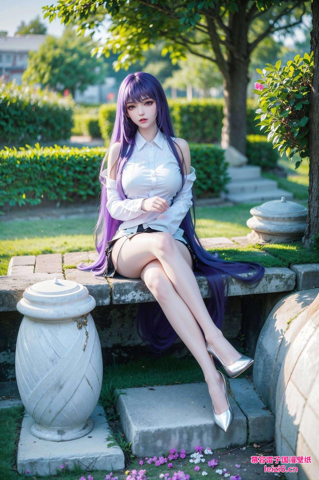 画面中圣采儿灵动可爱