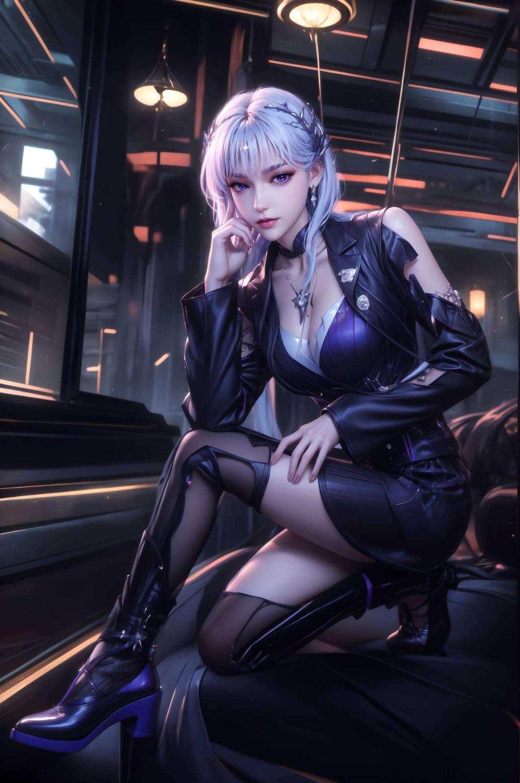 满满的Ins风！这款壁纸以圣采儿少女为主题画面细腻