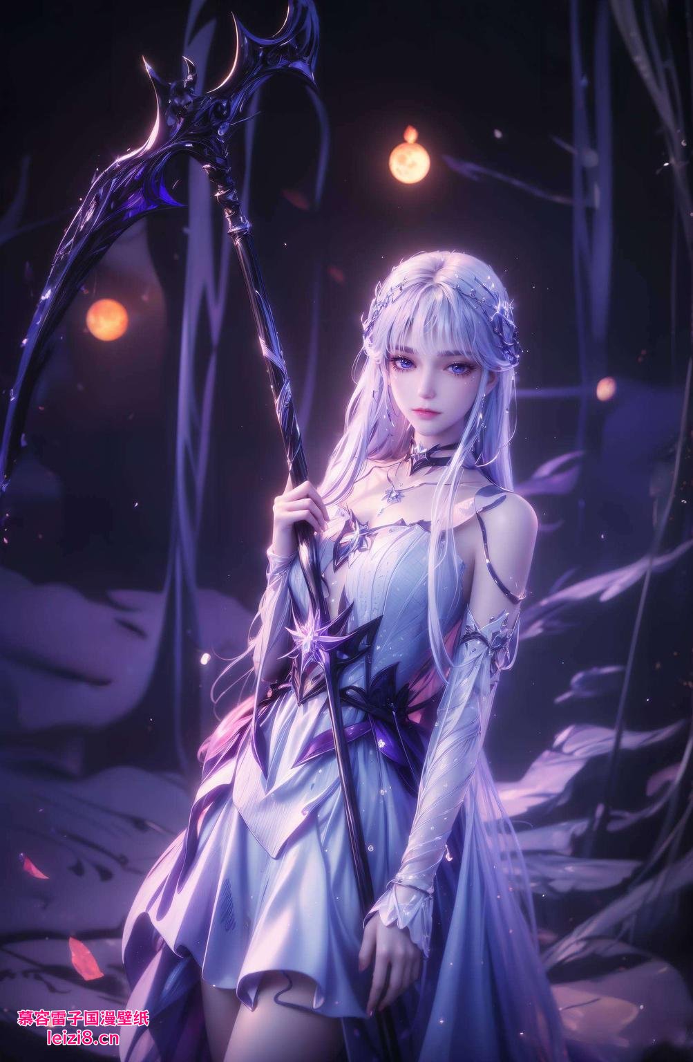 还能护眼哦各位！今天给大家带来一款专为圣采儿定制的4k高清锁屏壁纸