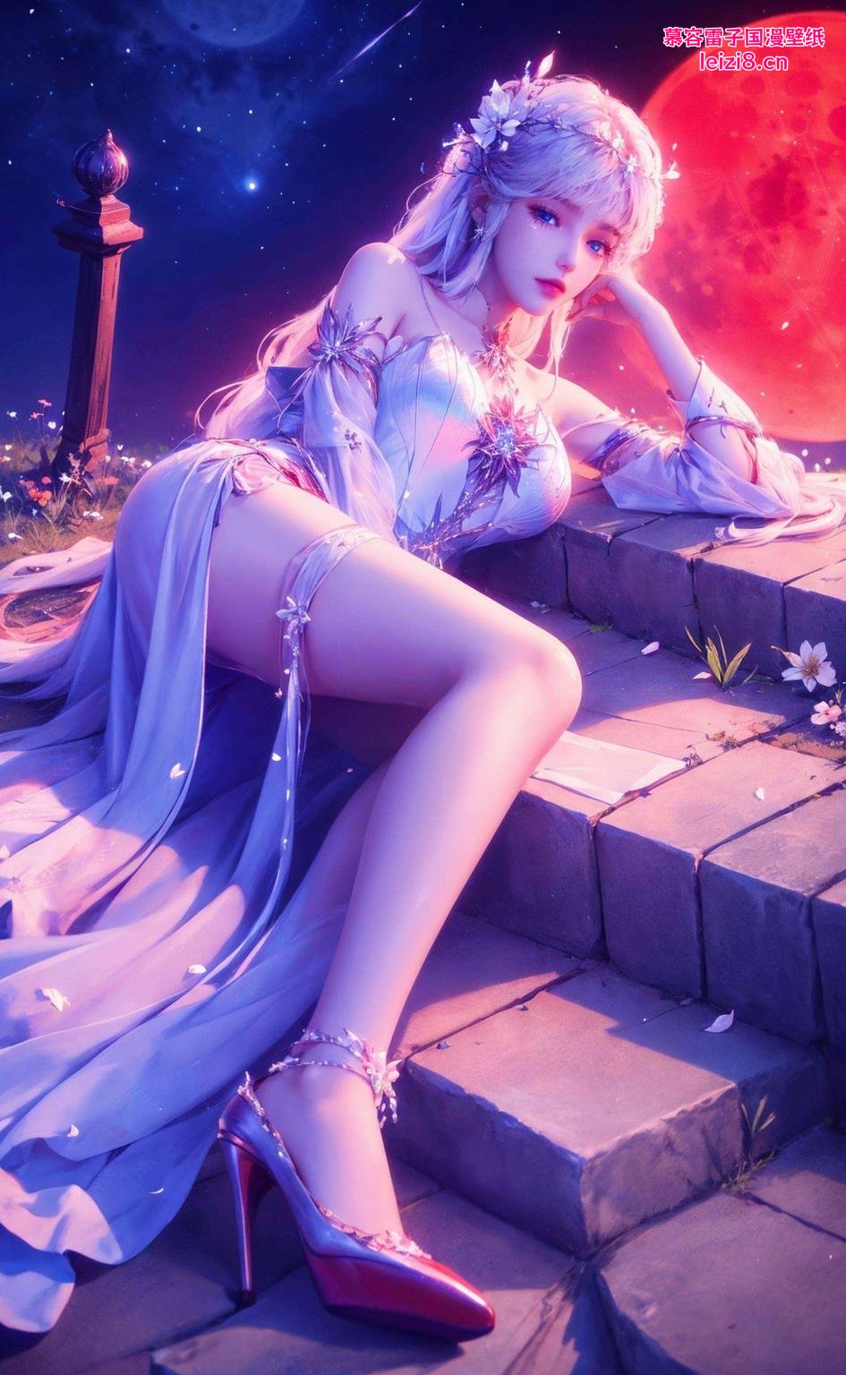 萌态可掬苹果潮图壁纸