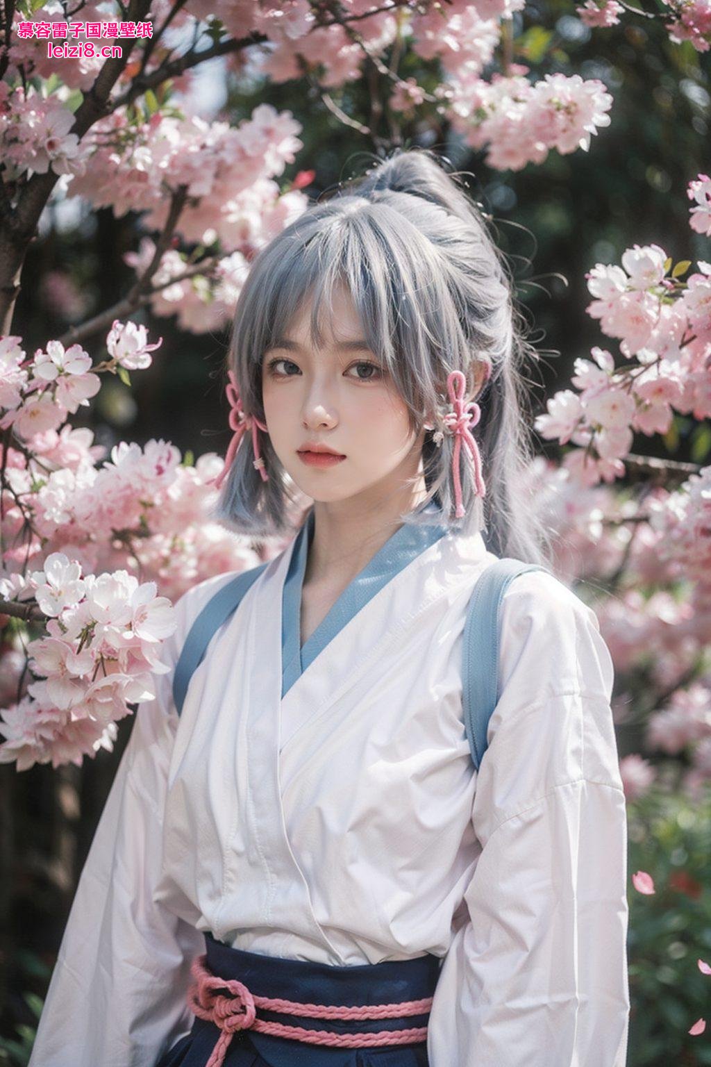 制作过程也超简单！看这绿意盎然的背景神里凌华的绿色动漫壁纸