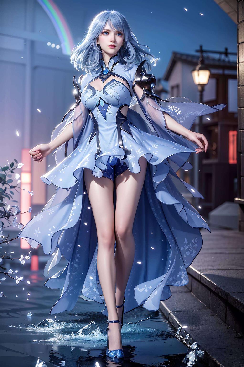 今天给大家带来一组超美的水冰儿高清壁纸大图！晶莹剔透