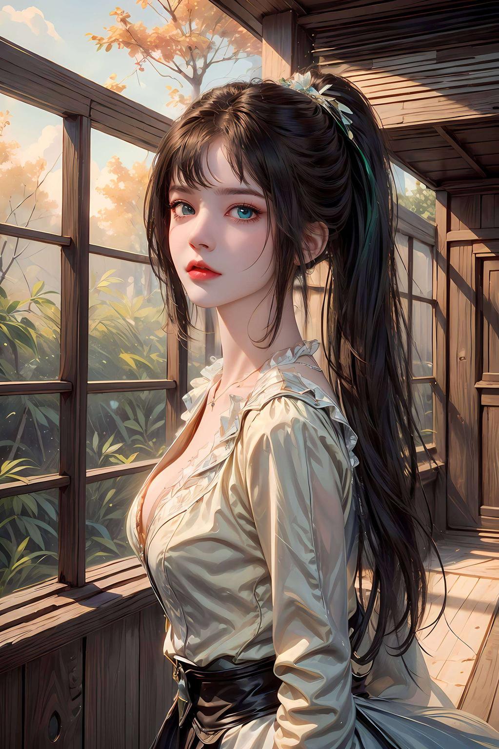 简直就像是从动漫中跃然而出精美绝伦