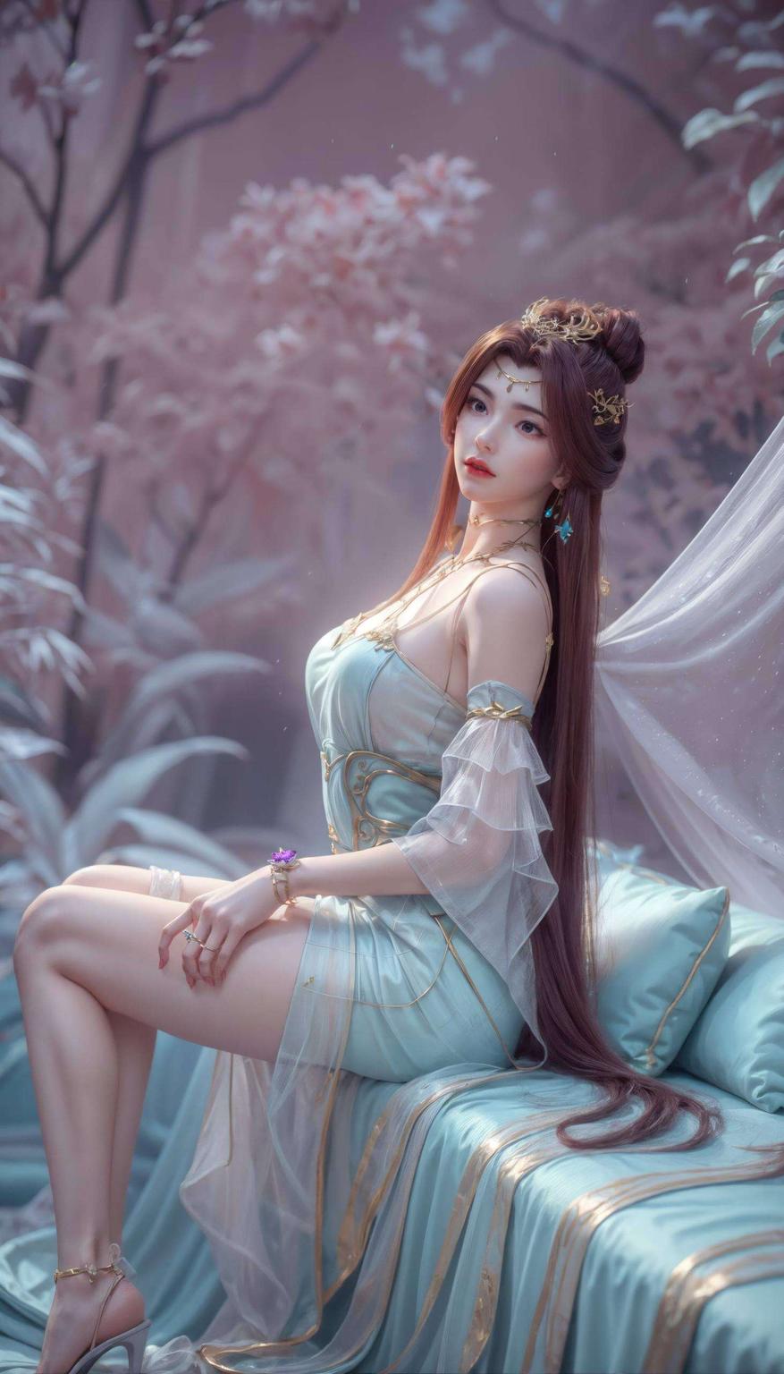 如画般细腻高清竖屏壁纸