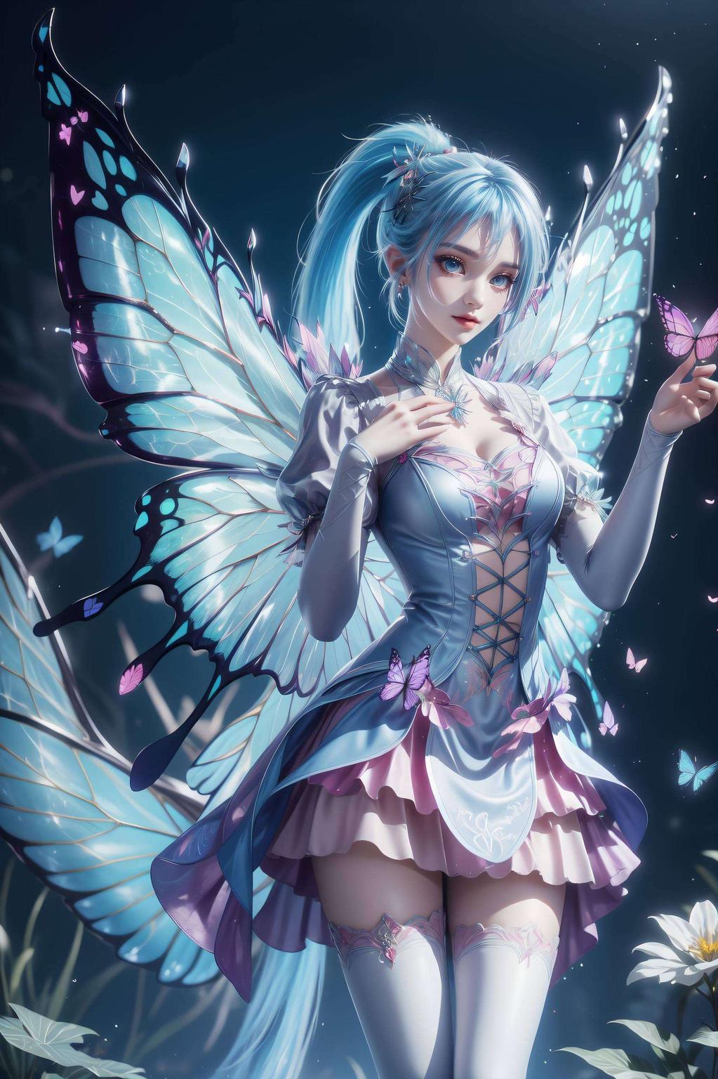 各位动漫迷们简洁线条勾勒出她的英姿