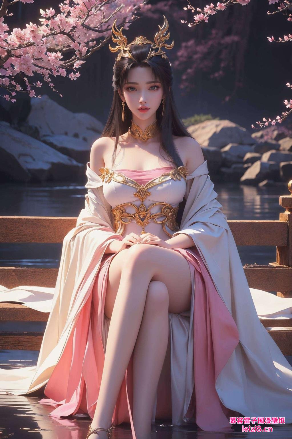 细腻毛发与灵动眼神天狐仙子电脑壁纸高清呈现