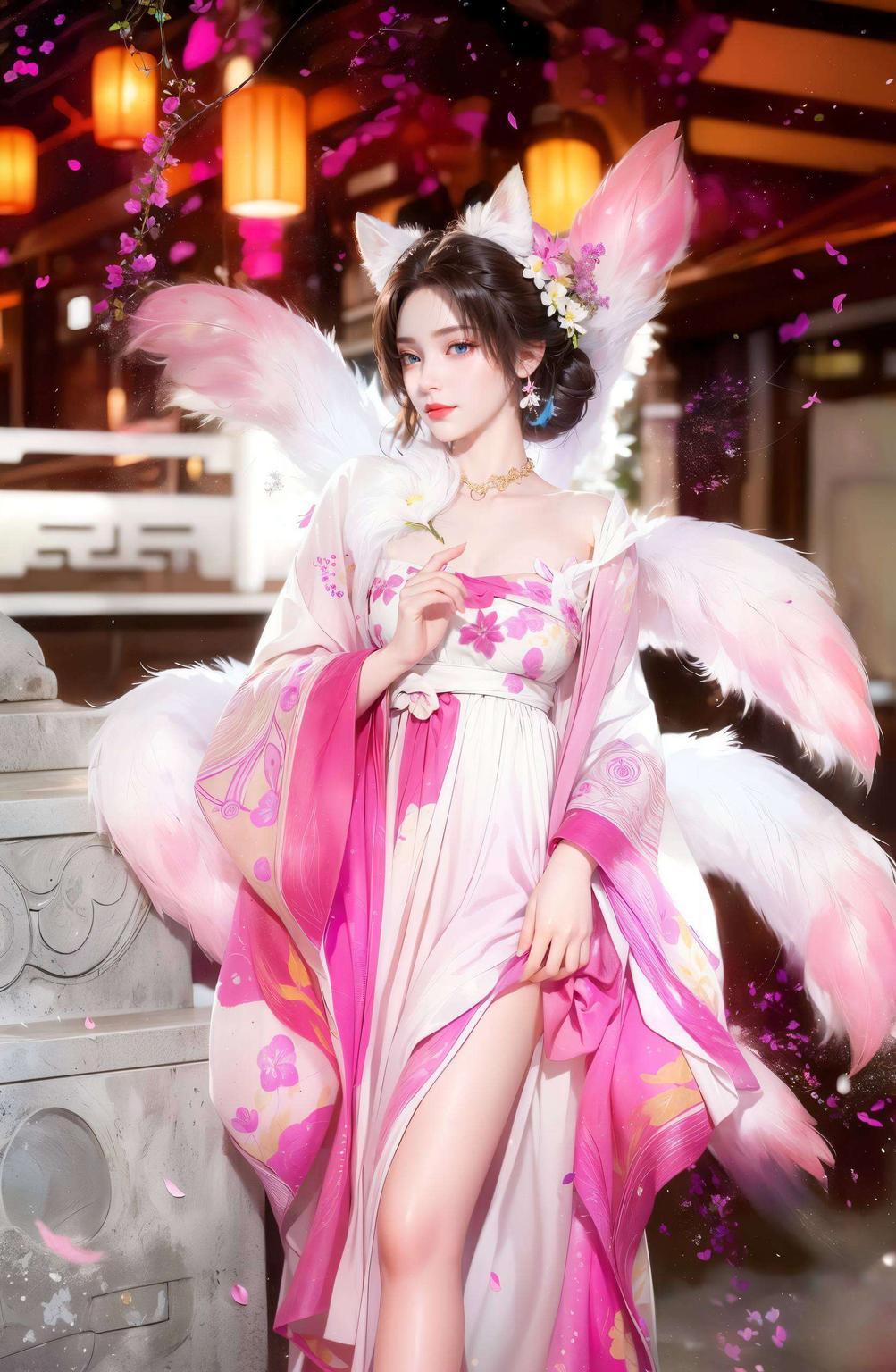 感受仙子魅力尾羽如梦似幻