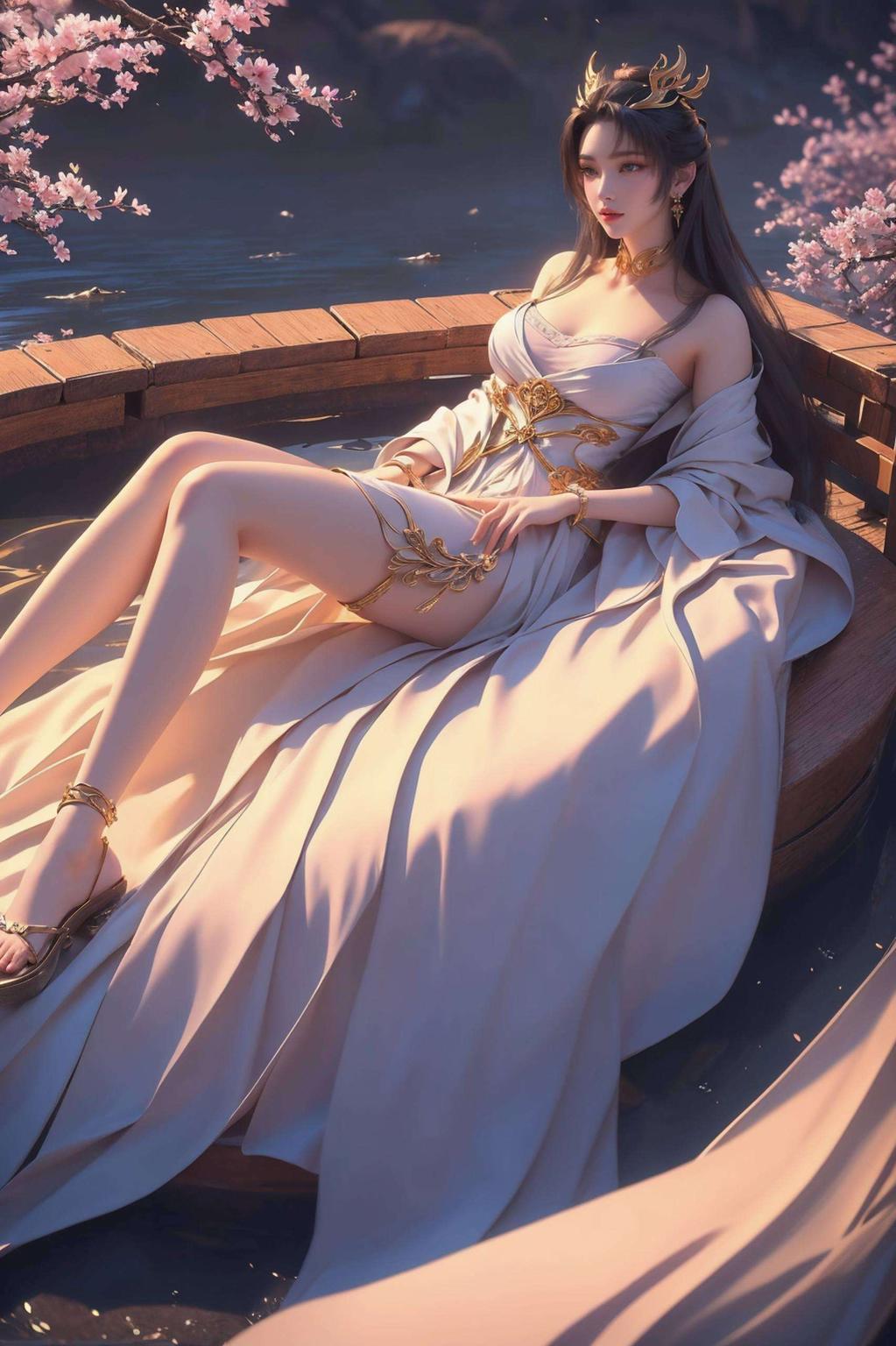 美得令人窒息！炸裂你的视觉！AI国漫女神天狐仙子