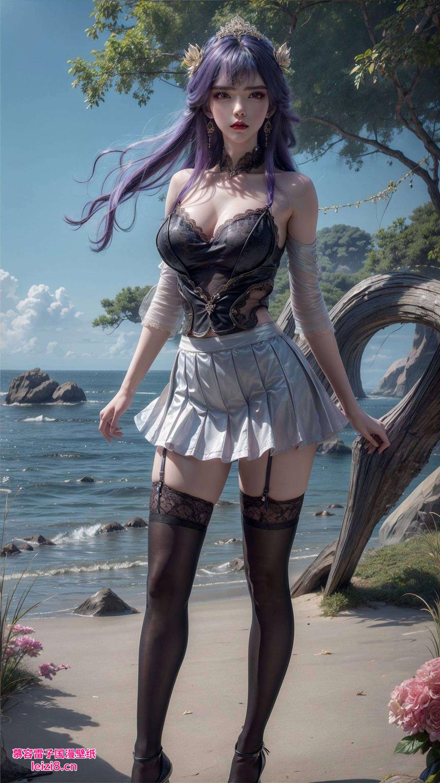 这期的精美二次元壁纸角色英姿飒爽