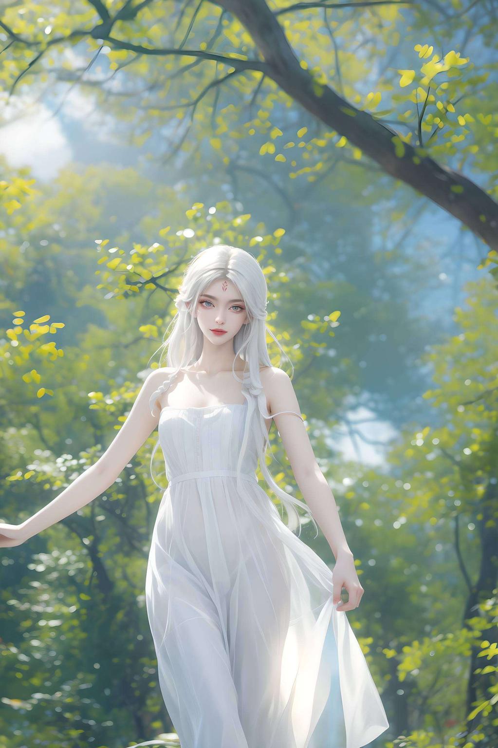 小白迷们简直是诛仙世界里的甜蜜小确幸！细腻的画质