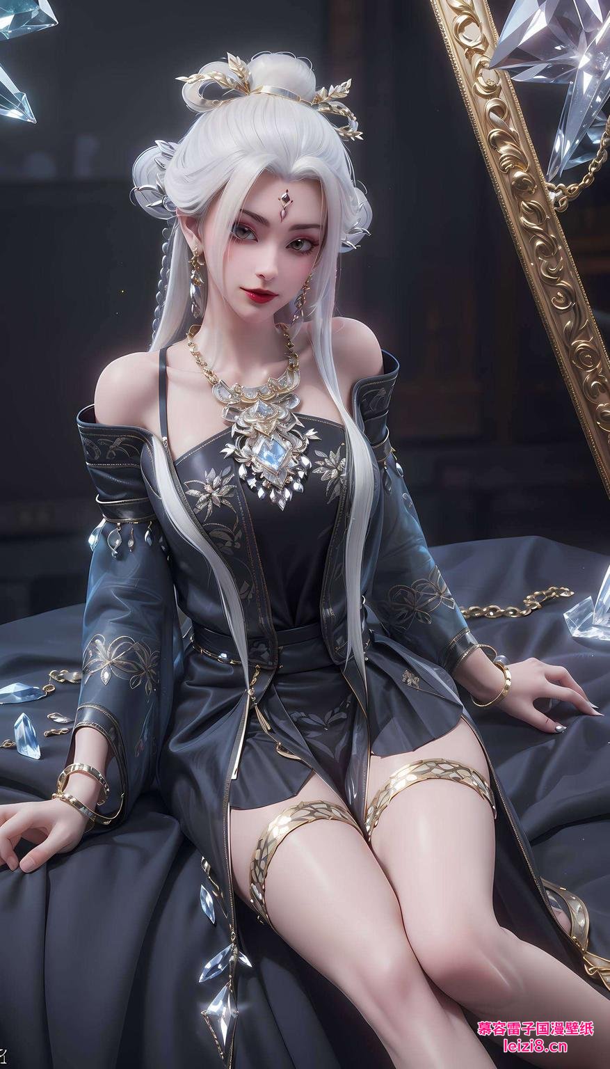 小白仙子灵动可爱横屏设计更是完美适配各种屏幕