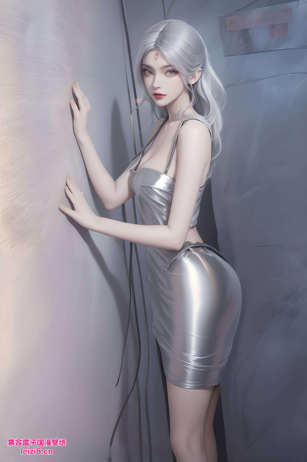 小白翩翩舞剑感受仙侠风情