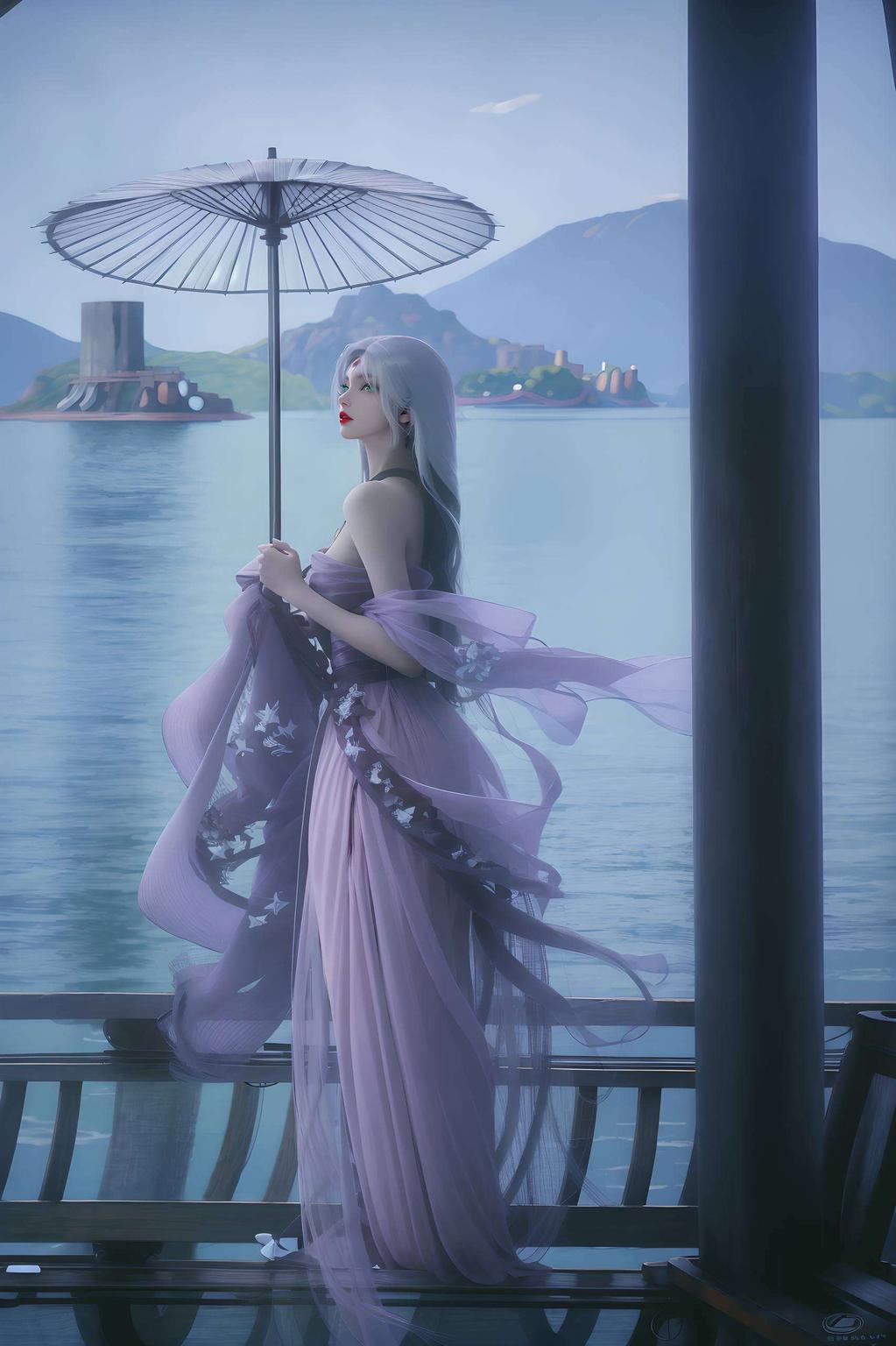 小白仙气逼人高清壁纸