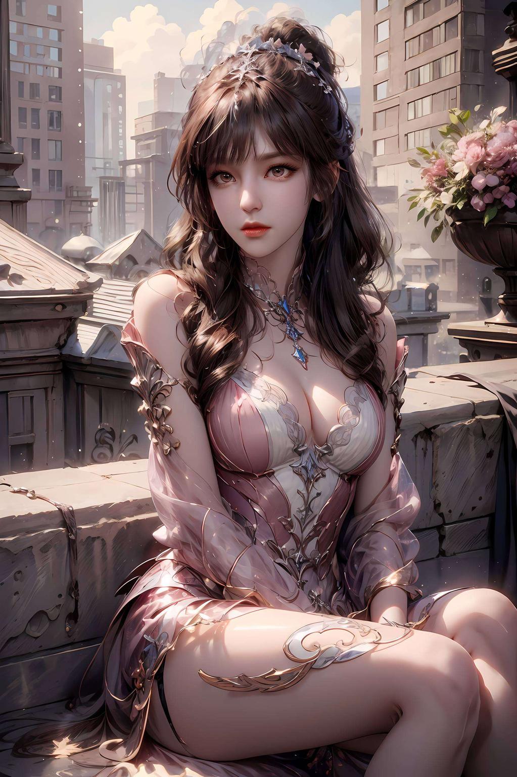 细腻笔触描绘出浪漫古风以小舞婚礼为主题