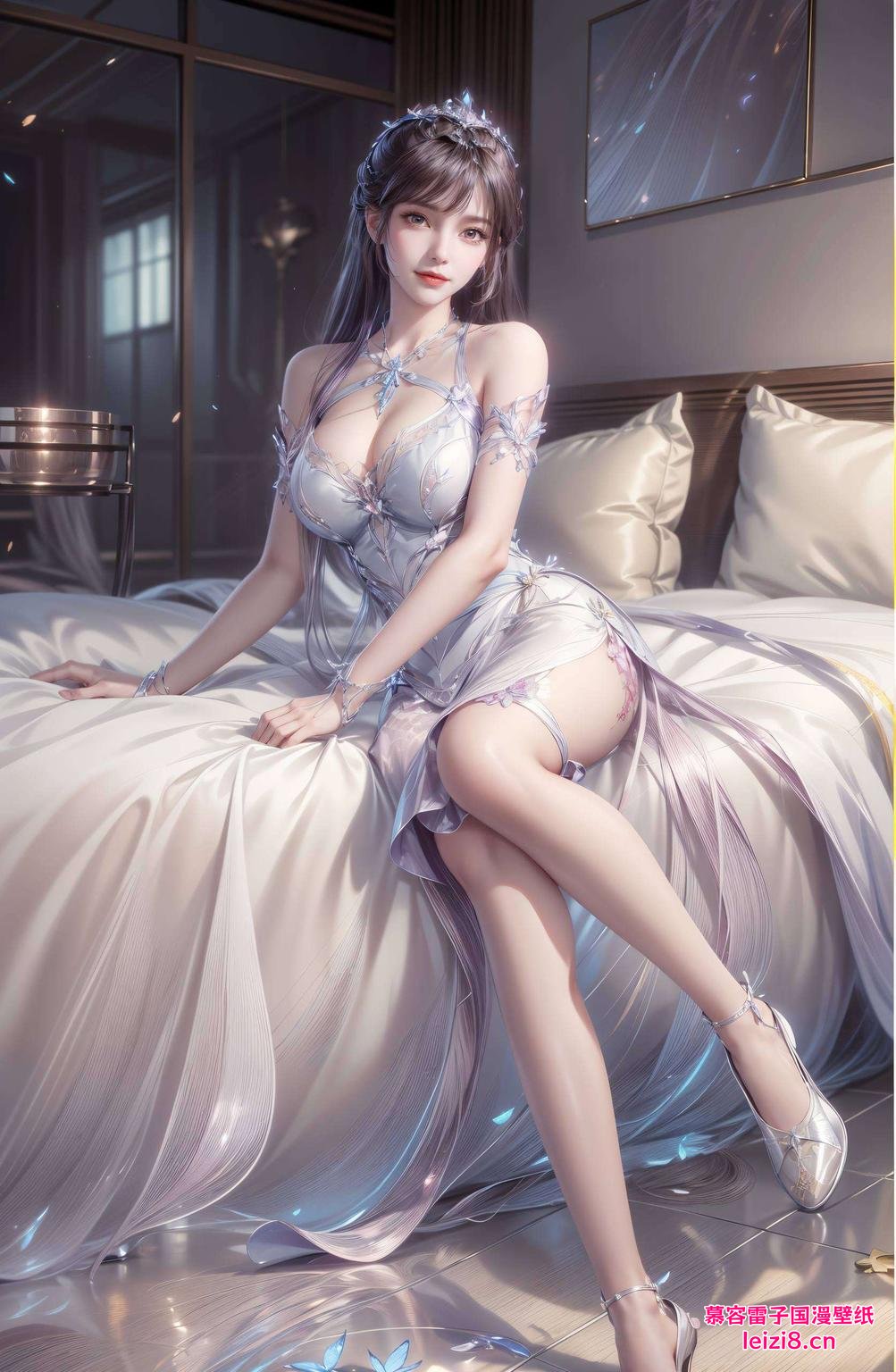 这款超萌的Q版小舞壁纸嘿