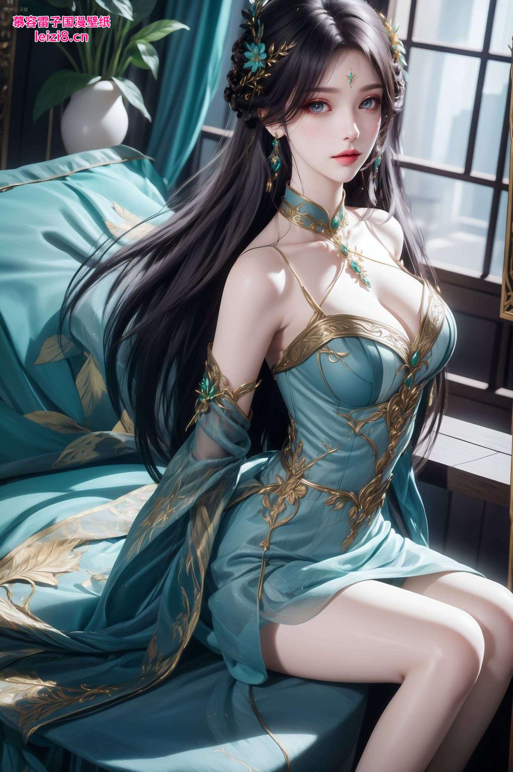 电脑桌面瞬间焕然一新清新苹果绿搭配细腻笔触