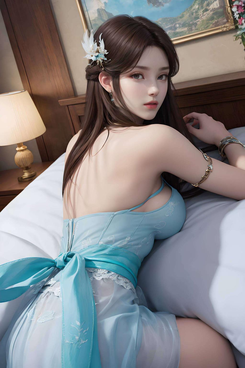 这款静态精细的爱心守护萧薰儿图片壁纸高清细腻