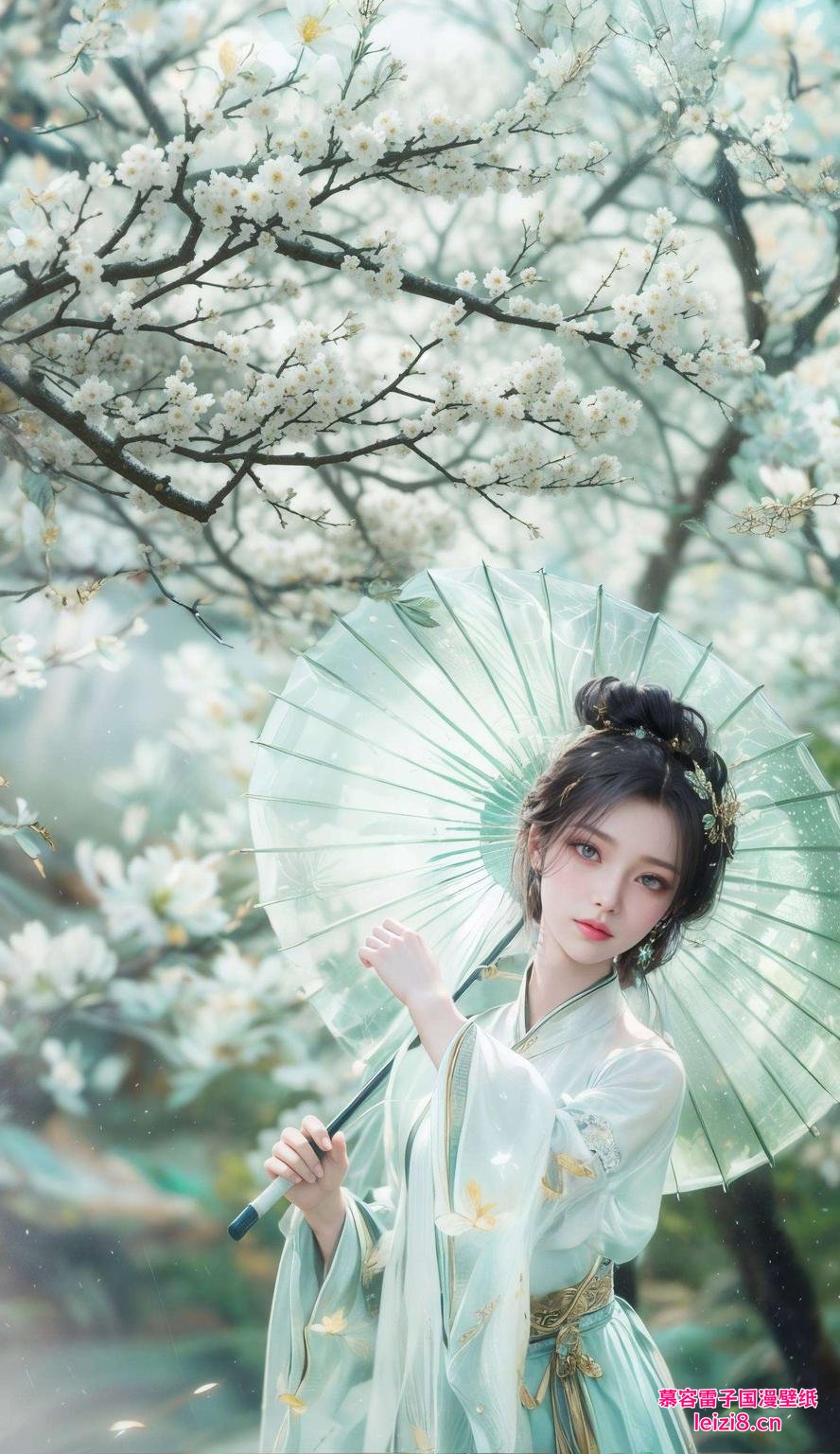 来看看这款炫彩壁纸！高清绝美的AI素材每一眼都是享受！