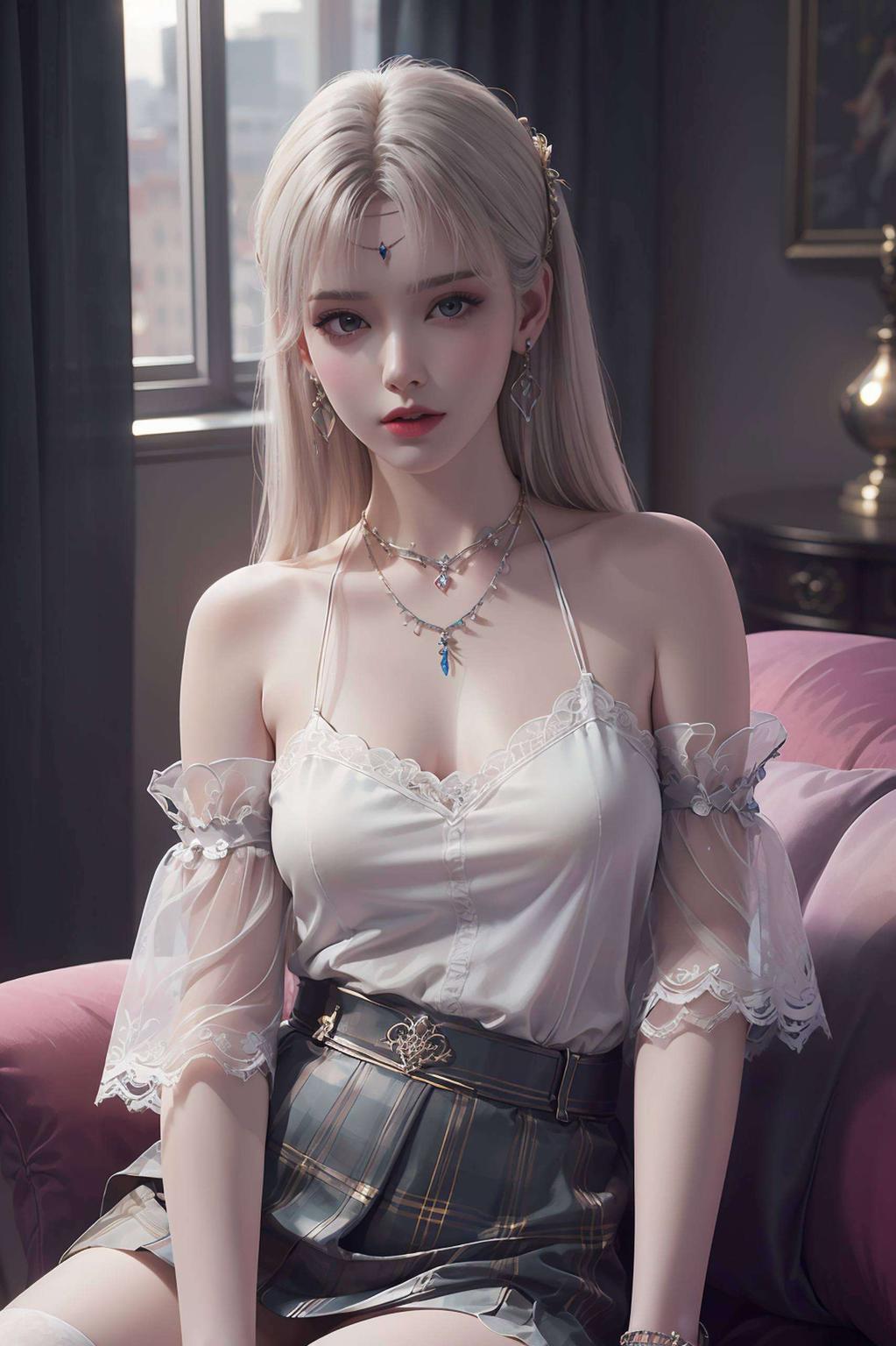 手机粉色控必备！美杜莎冷艳神秘云韵飘逸脱俗