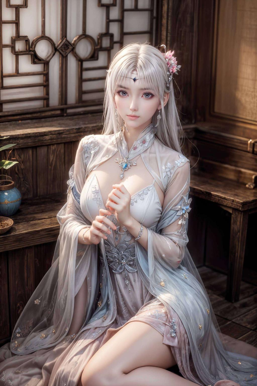 AI绘制清新脱俗