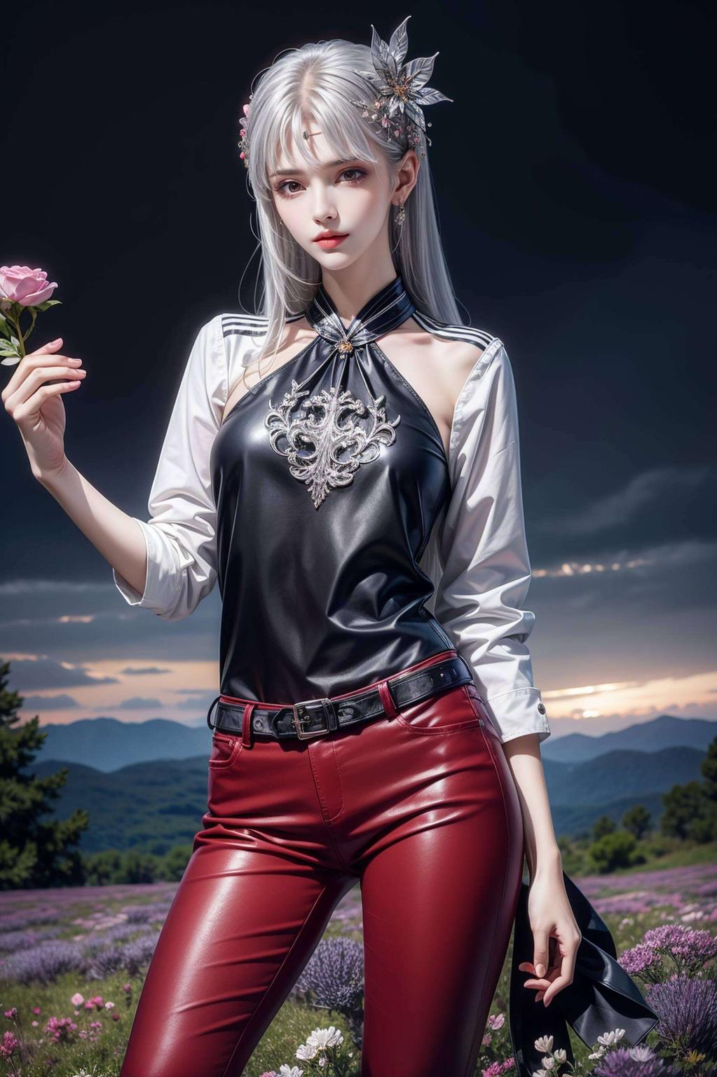 这款伤感完美像素iPad锁屏壁纸以小医仙的哭泣全身照为主题