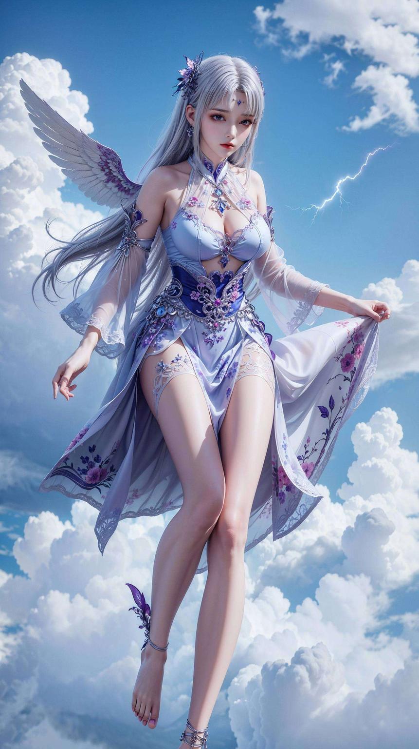 斗破苍穹的小医仙古风壁纸美如画