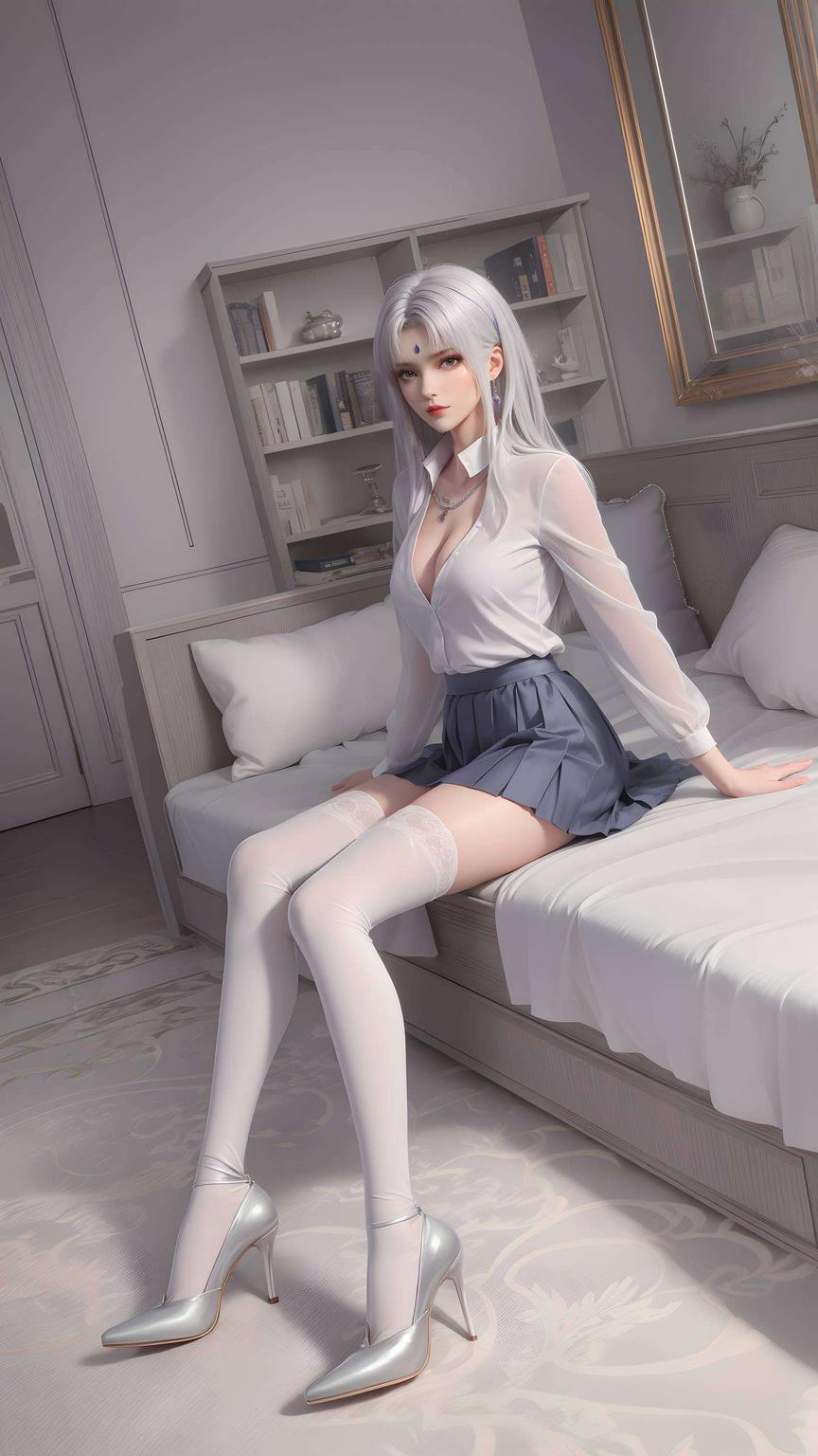 斗破苍穹小医仙官方壁纸仿佛能闻到山间花香