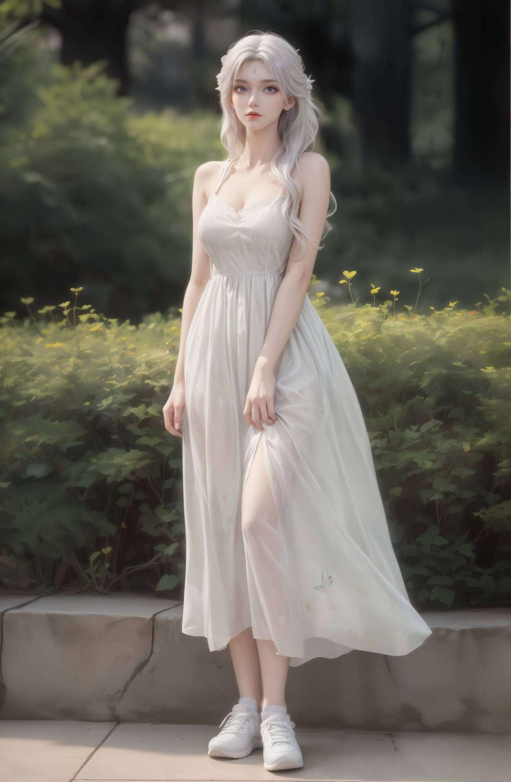 绿意盎然小医仙宽屏壁纸