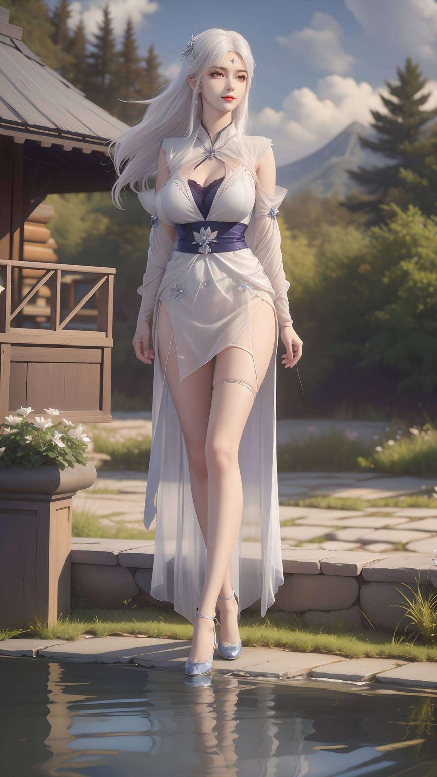 高清电脑壁纸小医仙跪姿惊艳亮相！细腻画质