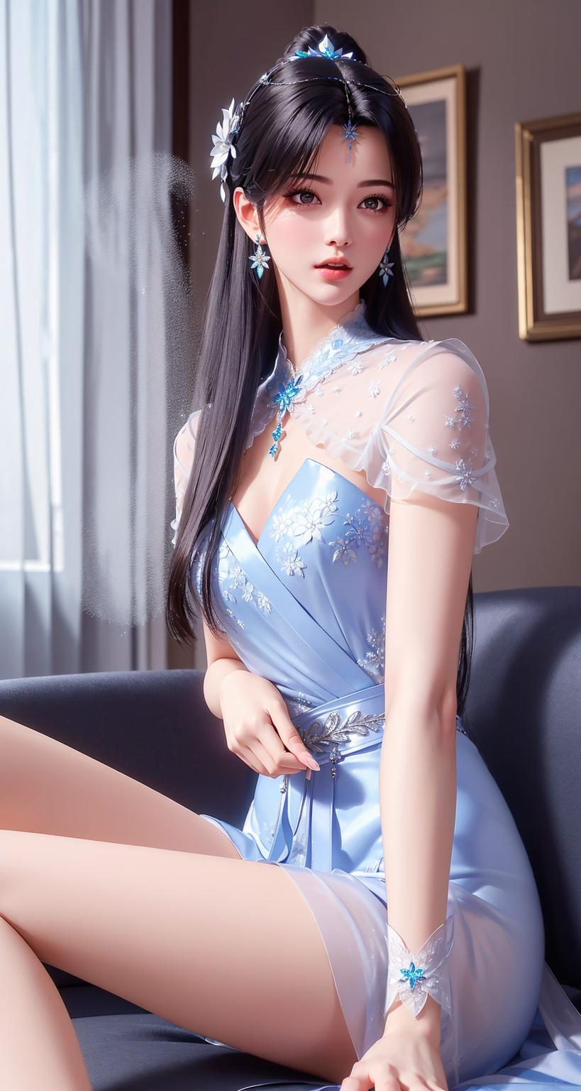 夏倾月主题壁纸静谧中透着清冷