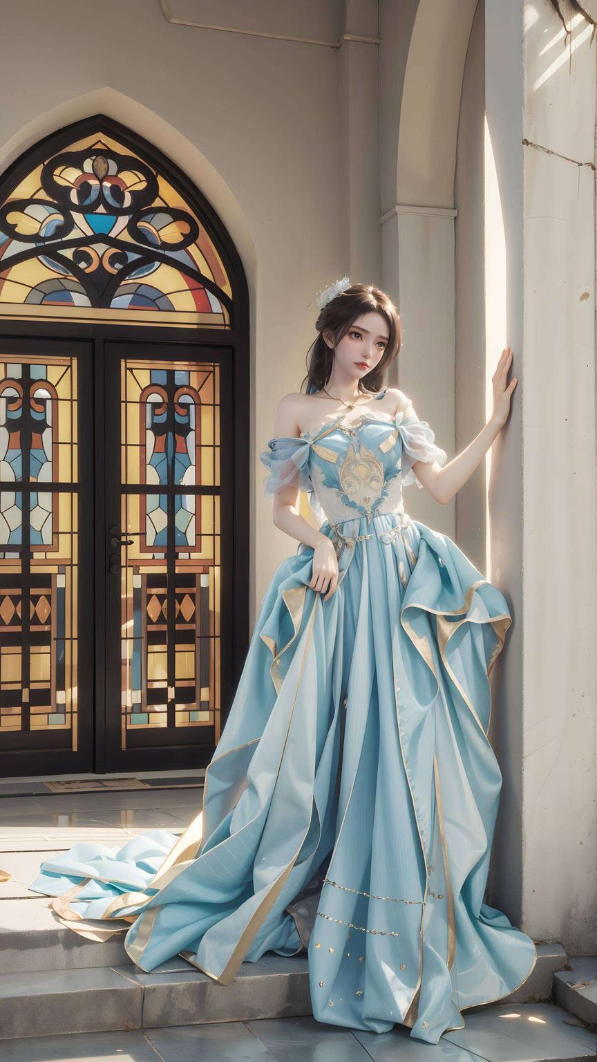 邂逅姚曦泳装尽显古典之美