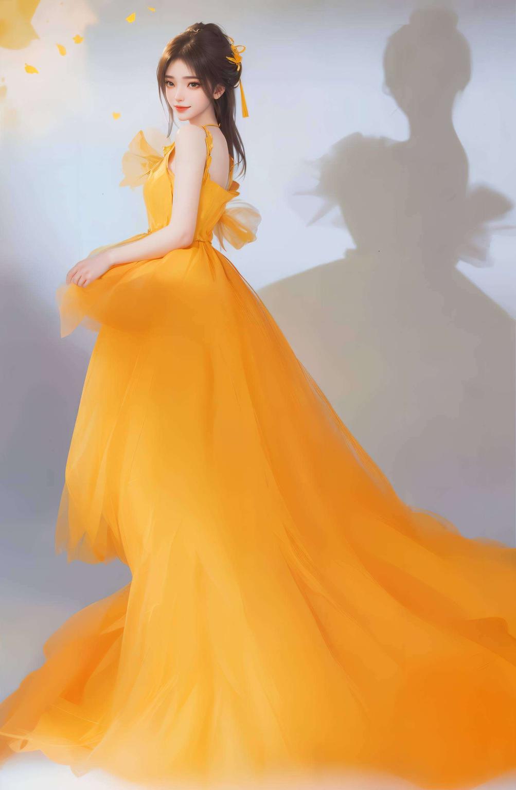 今天给大家带来一款超美的AI国漫女神姚曦屏保壁纸！高清细腻如同走进国漫的梦幻世界