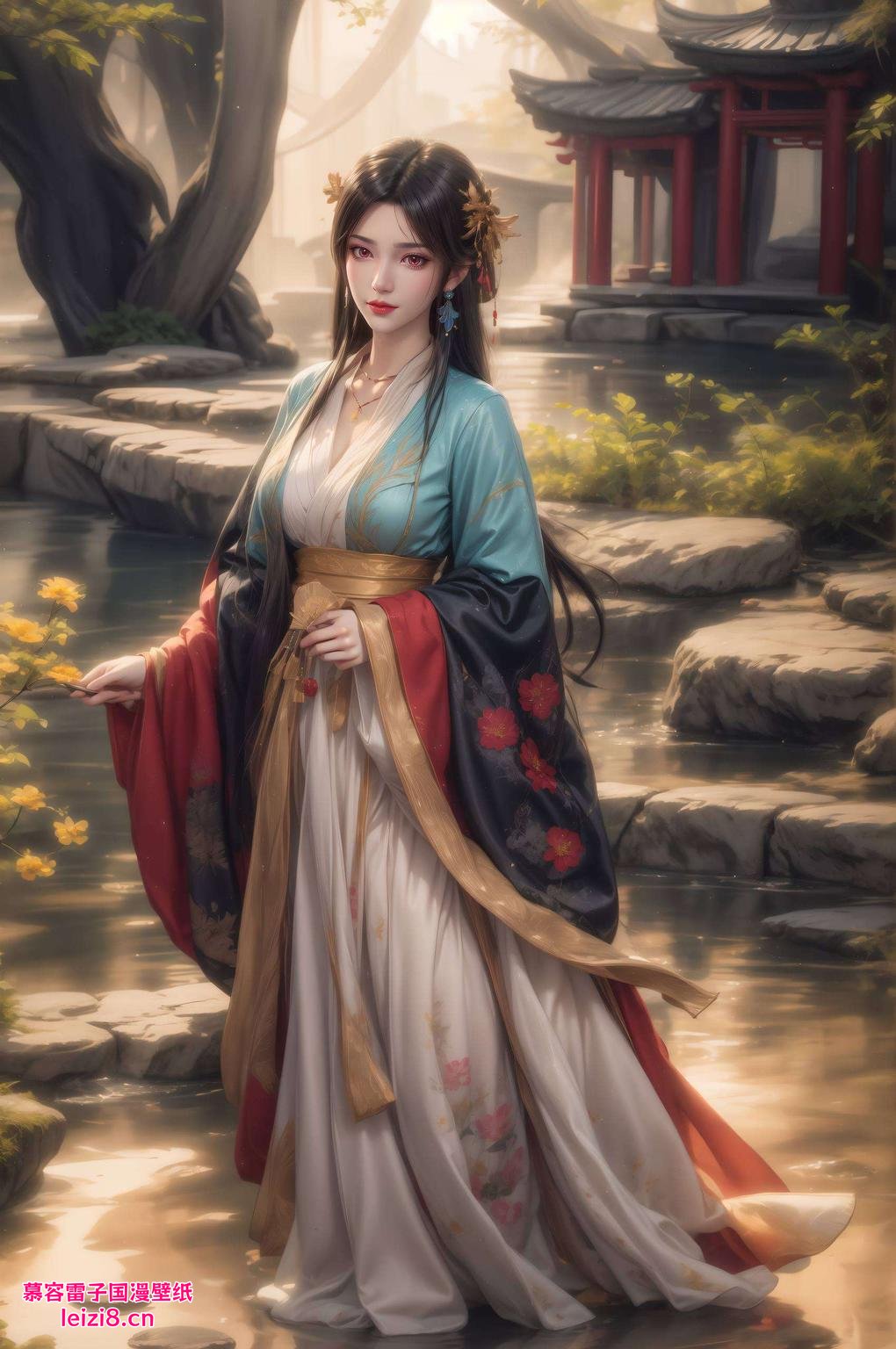 横屏壁纸夭夭之美