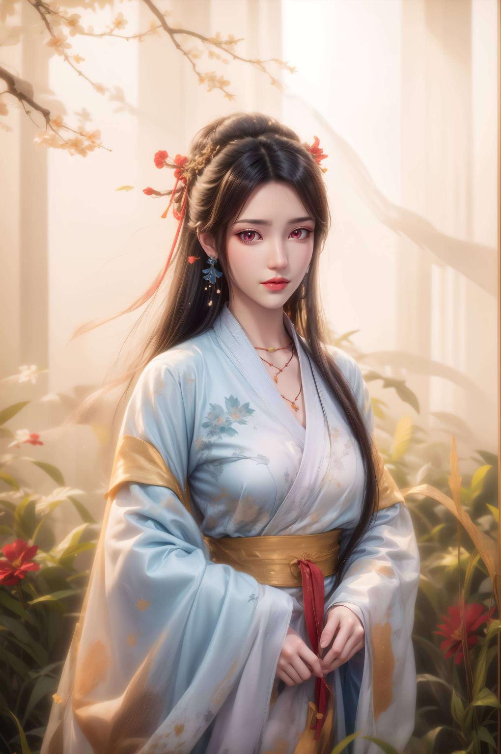 古风韵味十足特别推荐元尊夭夭的壁纸手绘图片