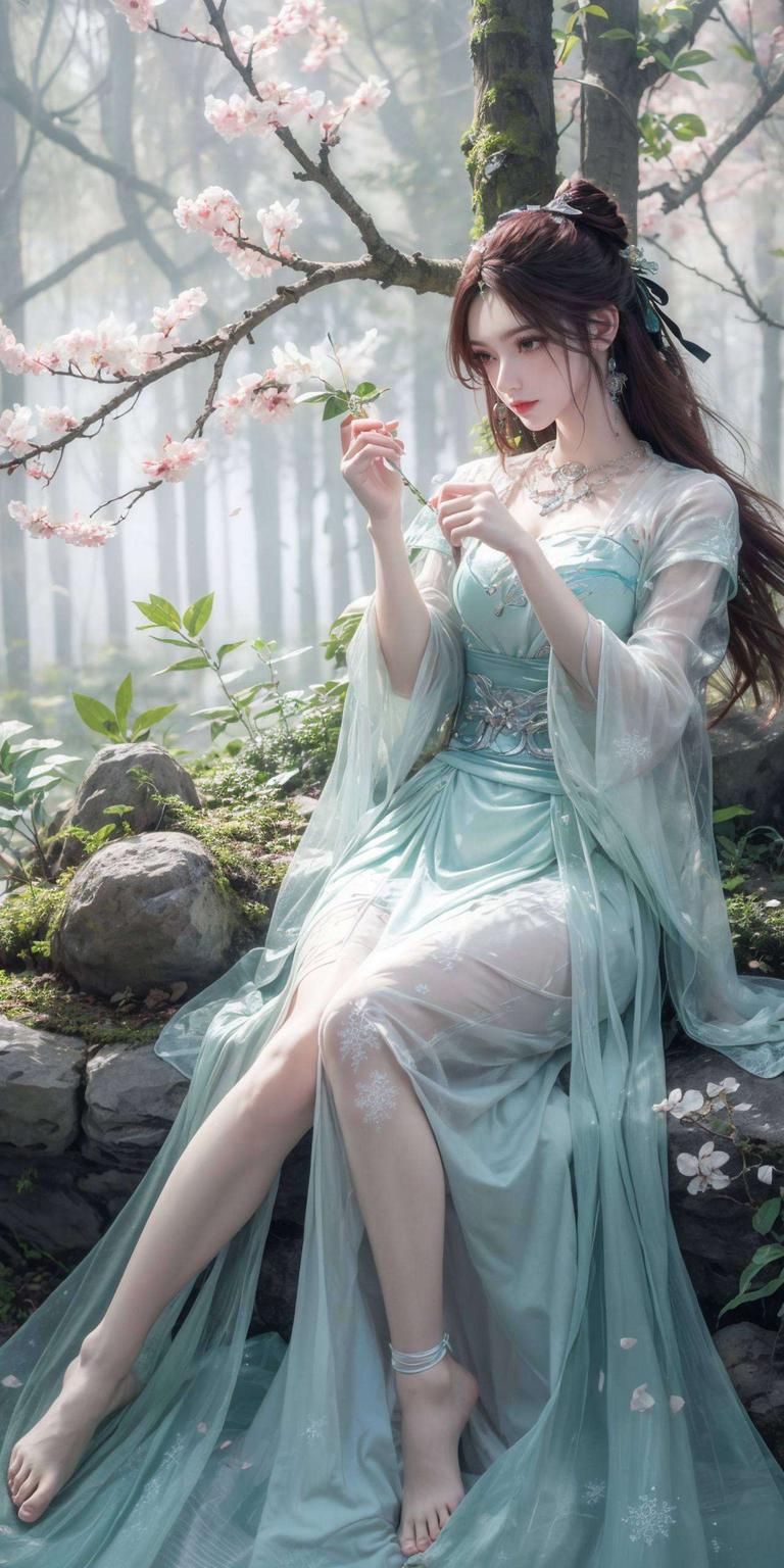 仿佛置身仙境今天给大家带来一款古香古色的电脑壁纸