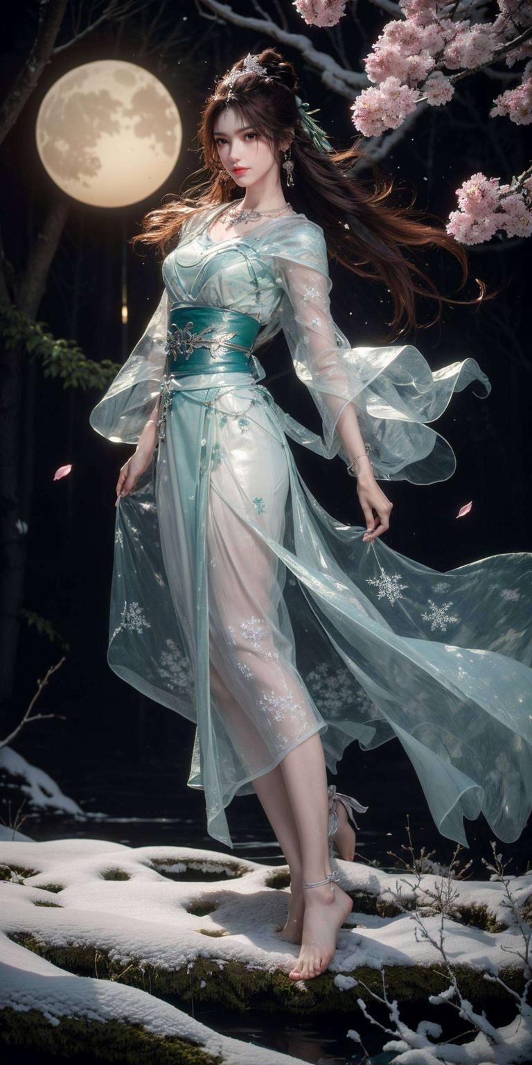 仙气十足画面清新脱俗