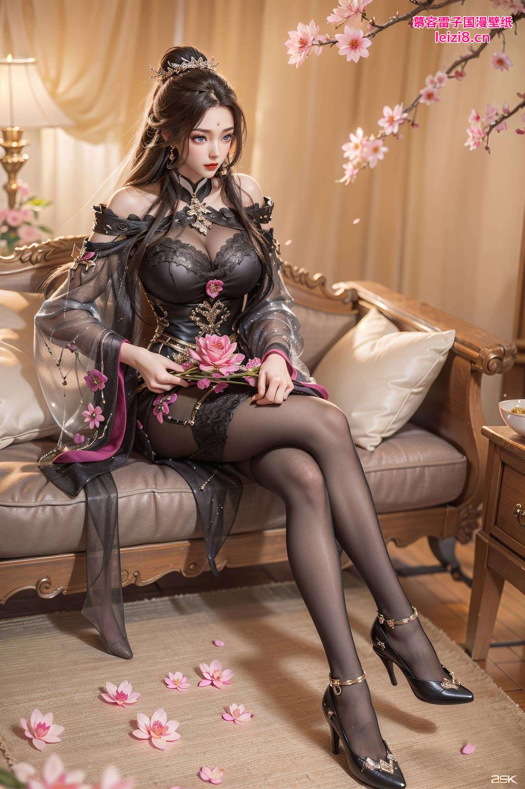 今天给大家带来一款超美的月婵仙子动态壁纸浪漫梦幻