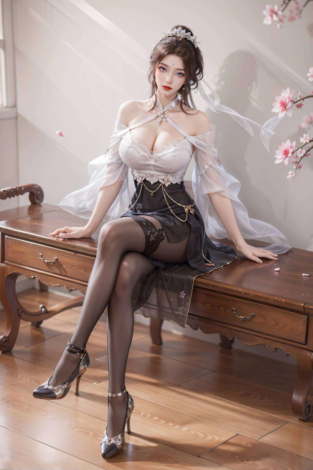 完美世界的月婵图鉴她婉约如画