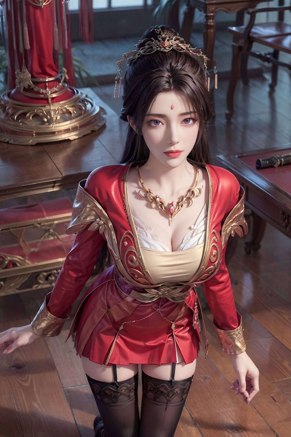 细腻画质护眼无忧月婵全屏壁纸映眼前