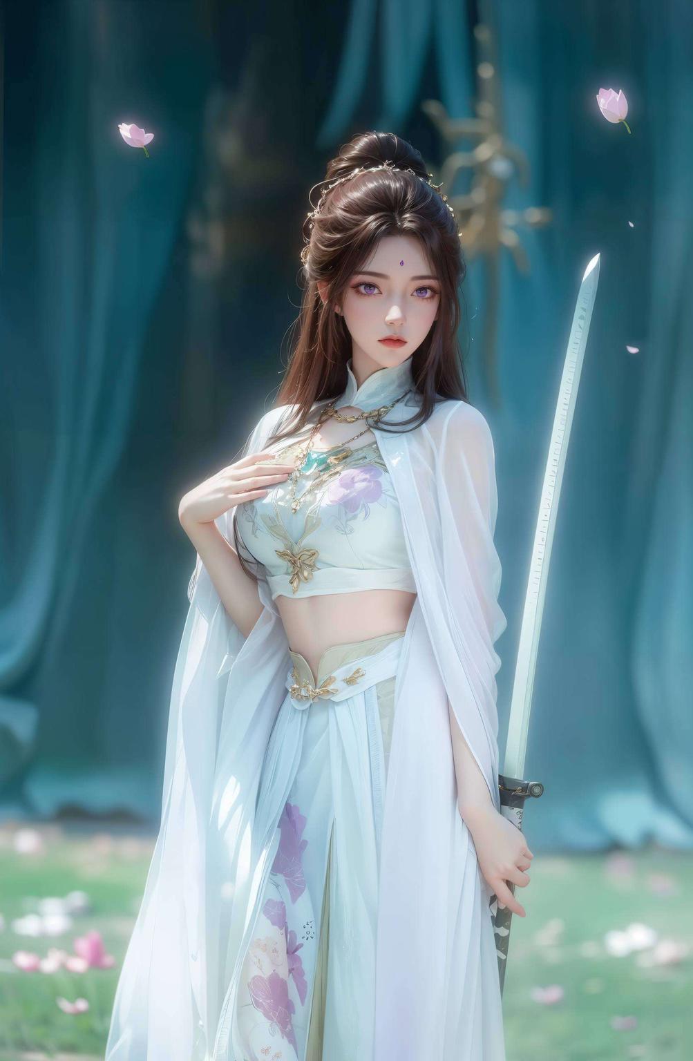 高清月婵壁纸清新的色调搭配