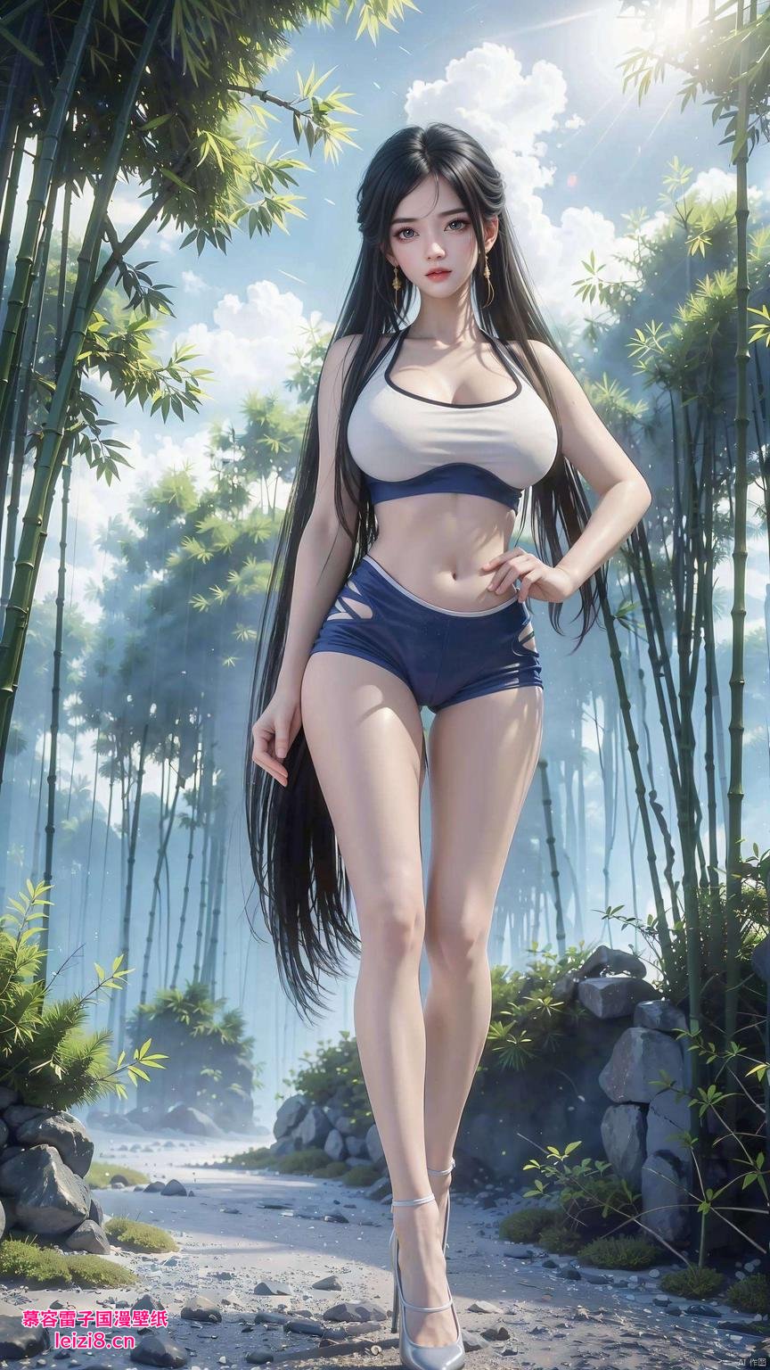 带你领略动漫美女月婵的绝美风采细节满分