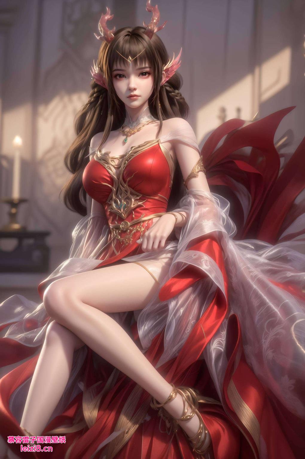 朋友们！今天给大家带来一款超美的云落扭腰高清壁纸1920x1080分辨率