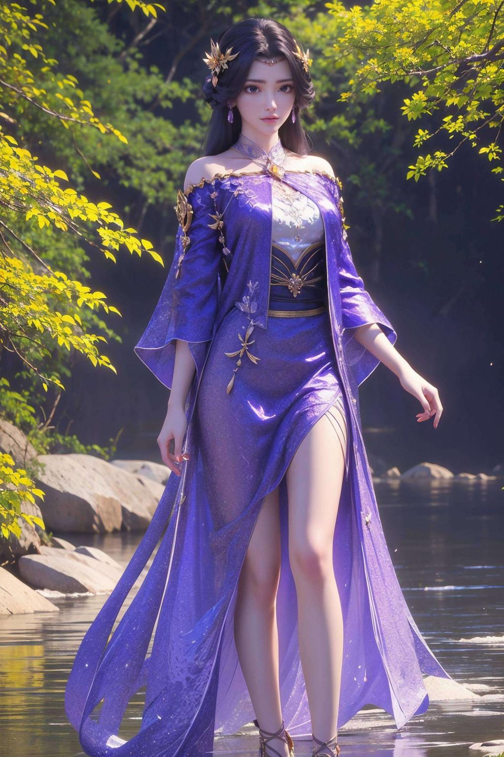 每一帧都仿佛在诉说着一个故事画面中的云曦