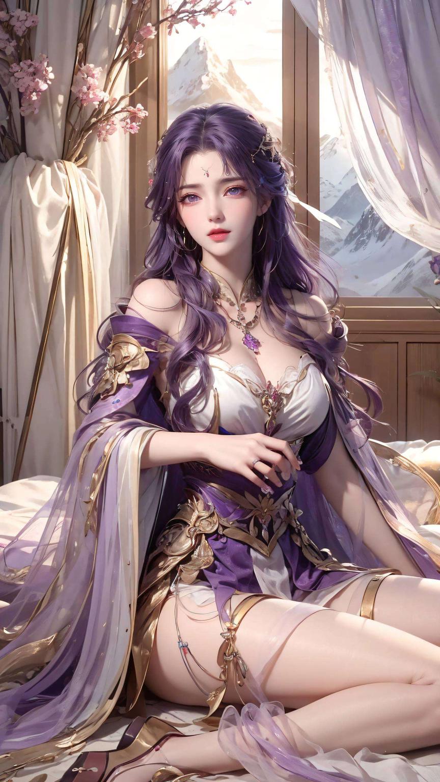 今天给大家带来一款超清的云曦少女壁纸